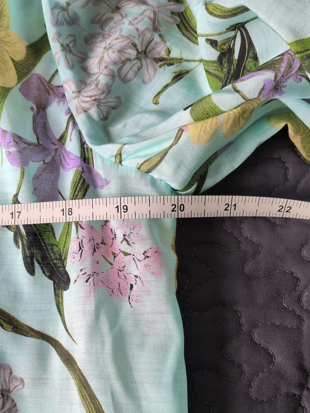 Tahari ASL Light Mint Floral Button-Front Sample Set Size 6